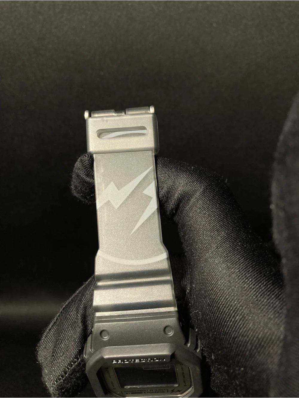 Black and Grey G Shock Dw5600